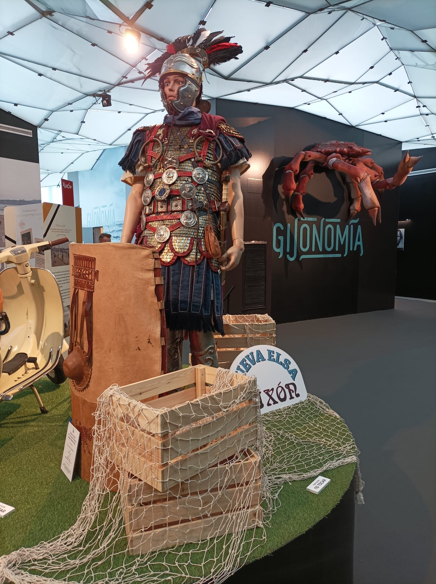 Stand de Gijón/Xixón en la FIDMA 2023 con Gijonomia